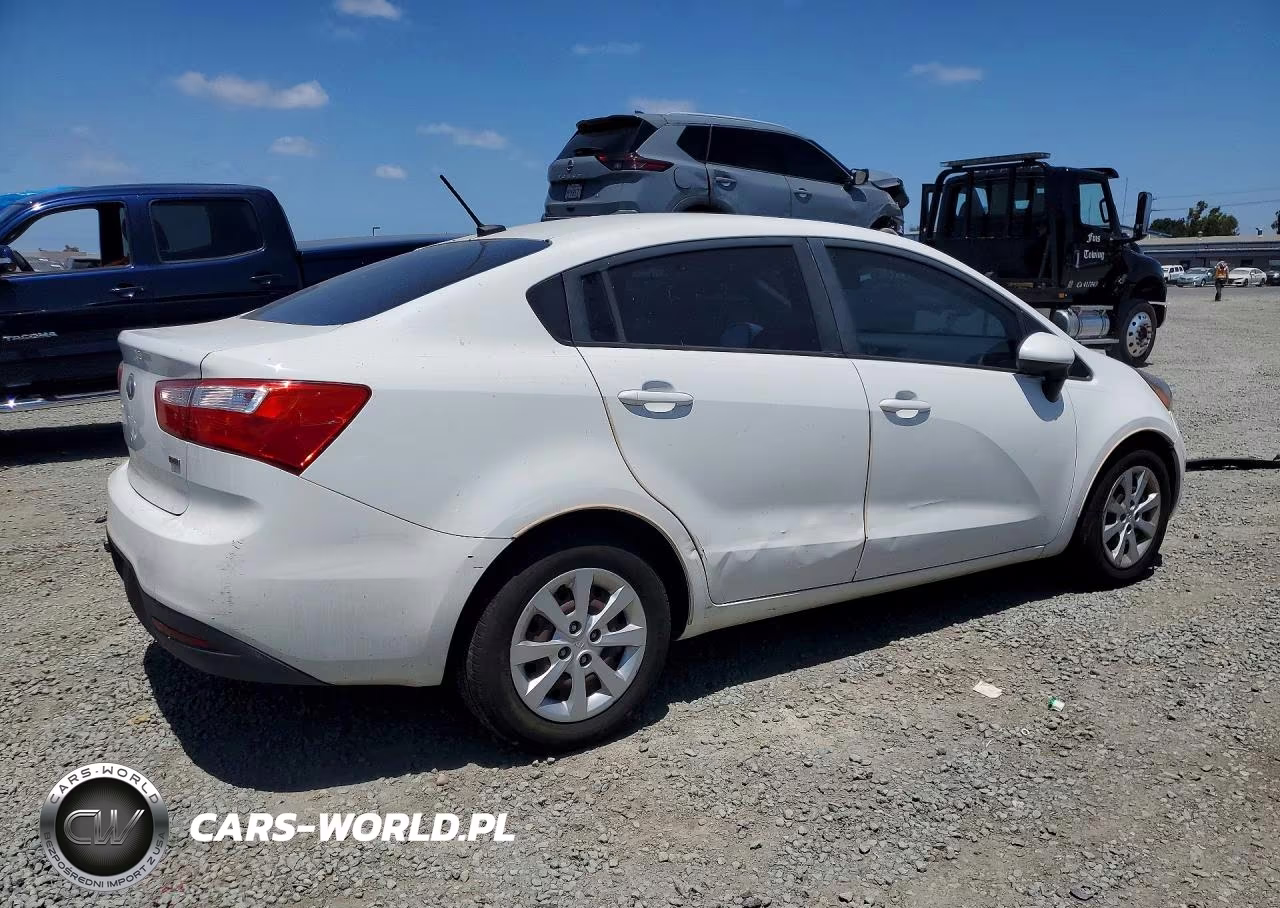 2013 Kia Rio Lx VIN:KNADM4A34D6242991 - 3