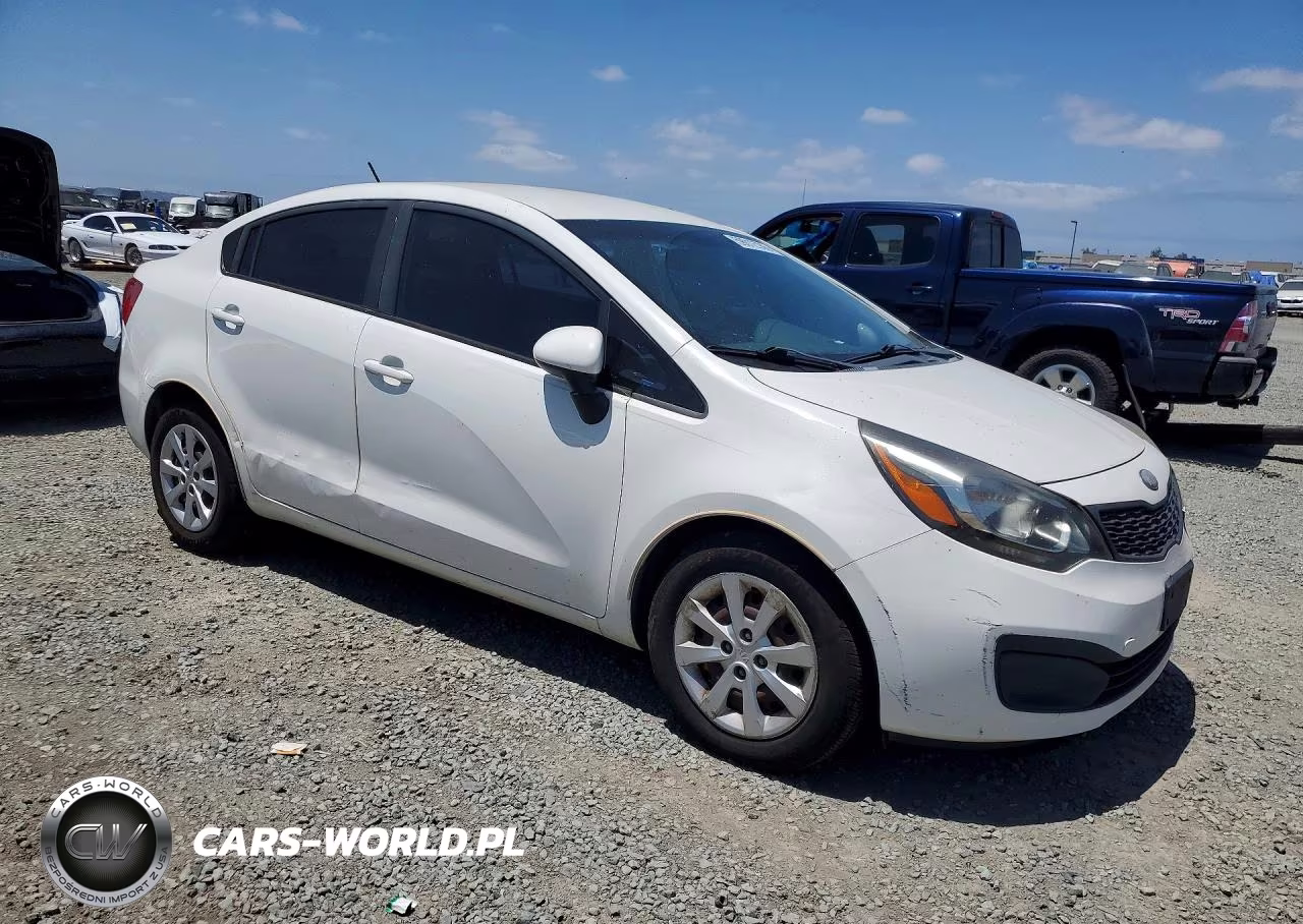 2013 Kia Rio Lx VIN:KNADM4A34D6242991 - 4