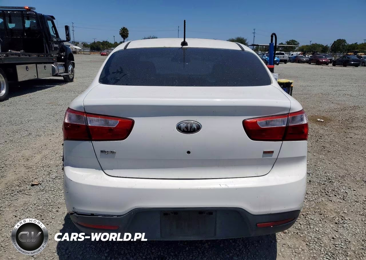 2013 Kia Rio Lx VIN:KNADM4A34D6242991 - 6