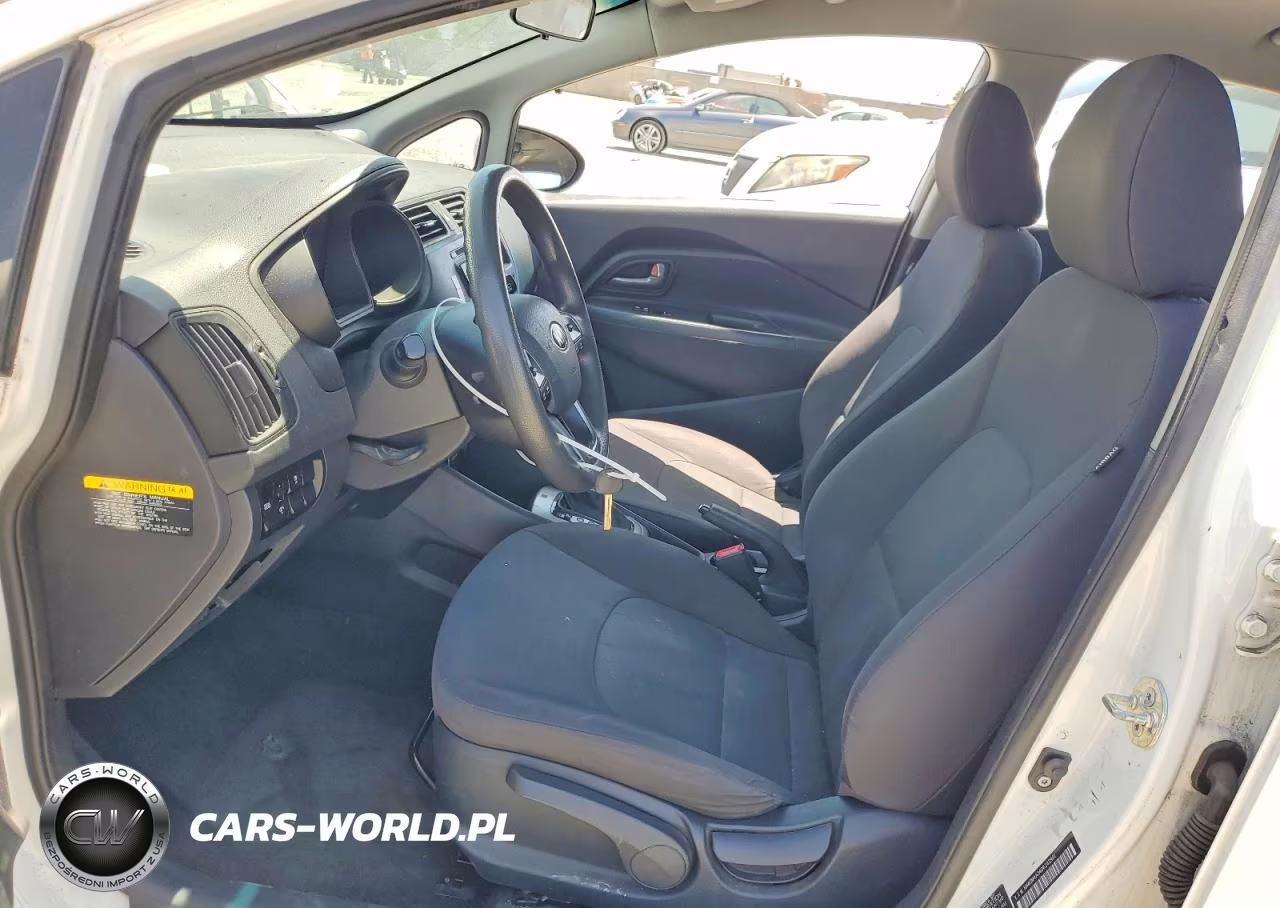 2013 Kia Rio Lx VIN:KNADM4A34D6242991 - 7