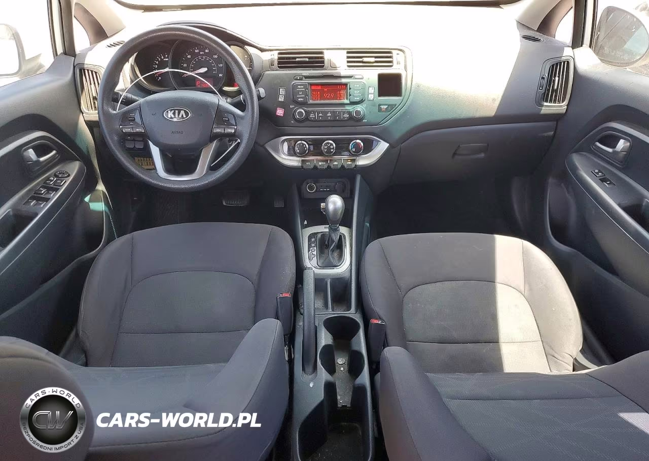 2013 Kia Rio Lx VIN:KNADM4A34D6242991 - 8