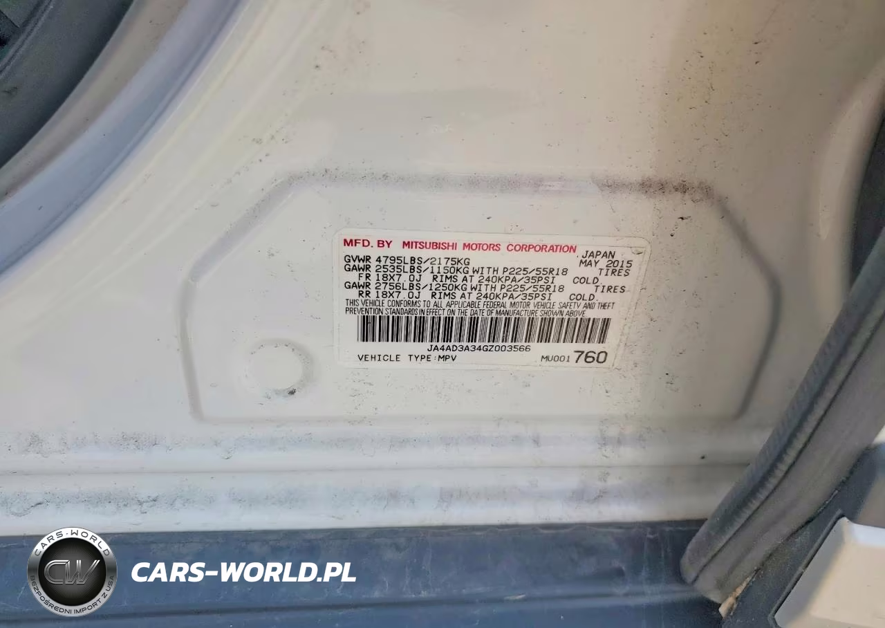 2016 Mitsubishi Outlander Se VIN:JA4AD3A34GZ003566 - 13