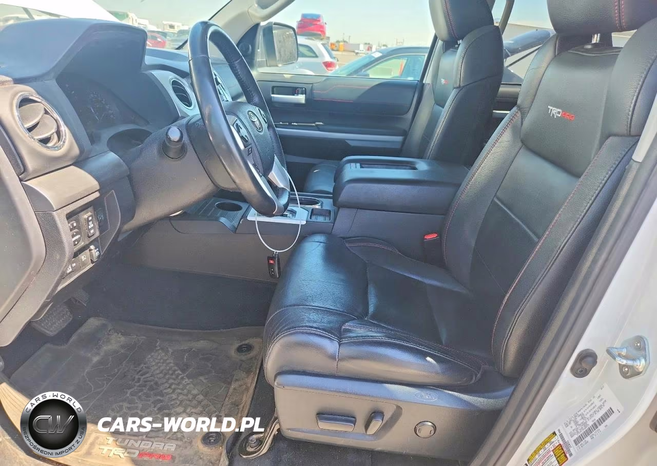 2021 Toyota Tundra Trd Pro VIN:5TFDY5F19MX005539 - 7