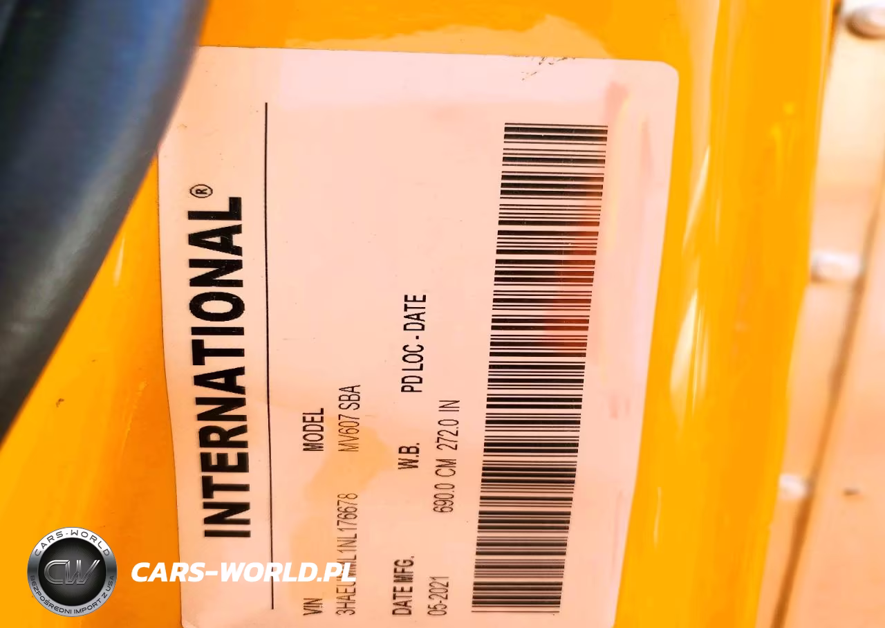 2022 International Mv607 Box Truck VIN:3HAEUMML1NL176678 - 11