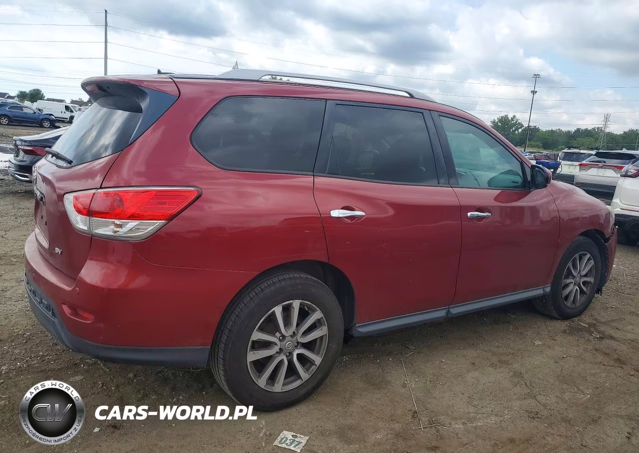 2015 Nissan Pathfinder Sv VIN:5N1AR2MN8FC656705 - 3