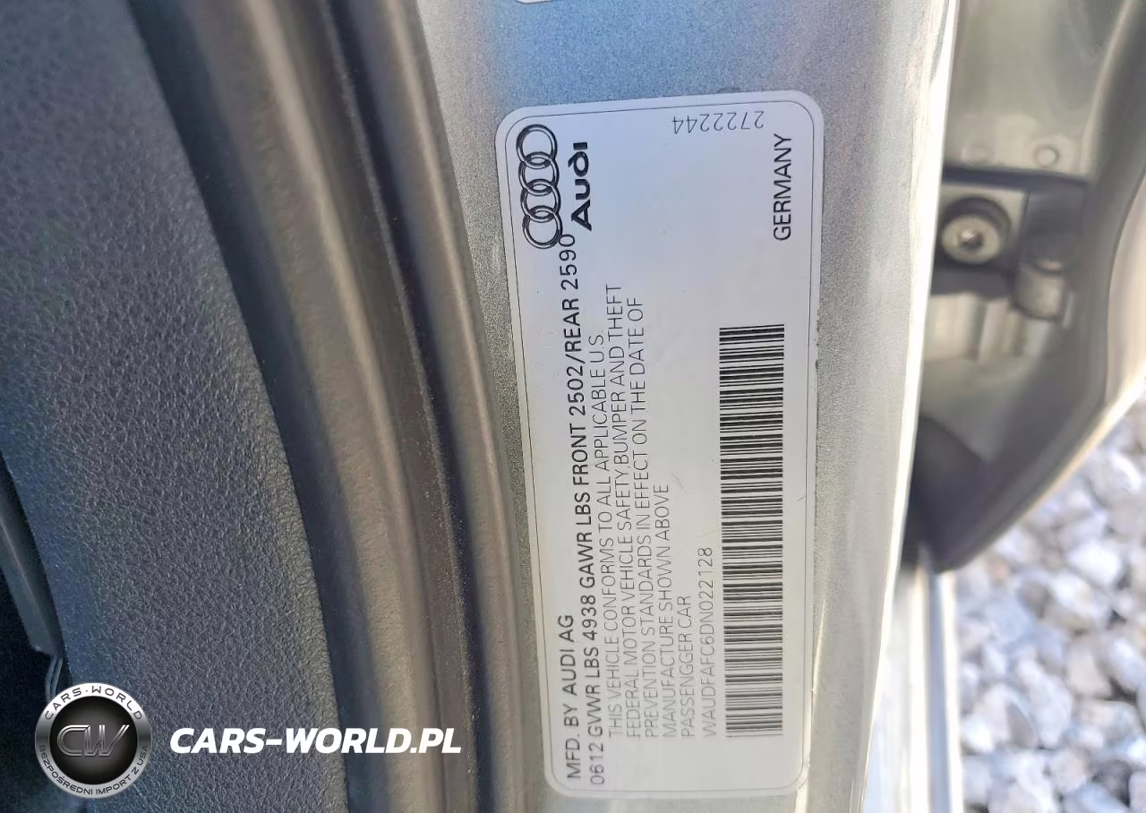 2013 Audi A6 Premium Plus VIN:WAUDFAFC6DN022128 - 12