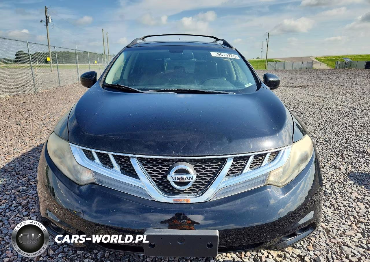 2014 Nissan Murano Sl VIN:JN8AZ1MWXEW512467 - 5