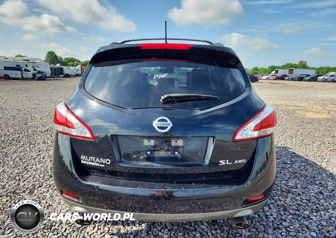 2014 Nissan Murano Sl VIN:JN8AZ1MWXEW512467 - 6