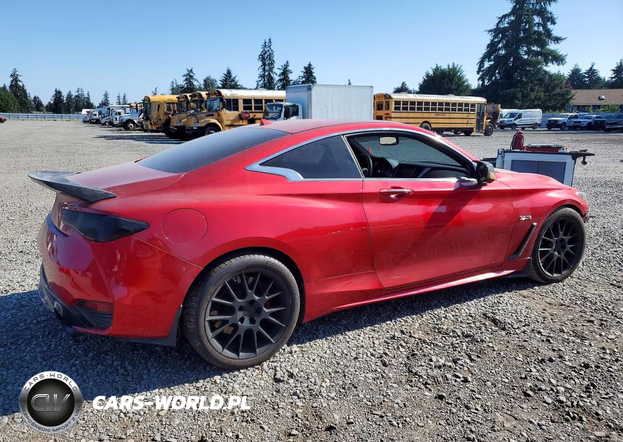 2017 Infiniti Q60 Red Sport 400 VIN:JN1FV7EK2HM610746 - 3