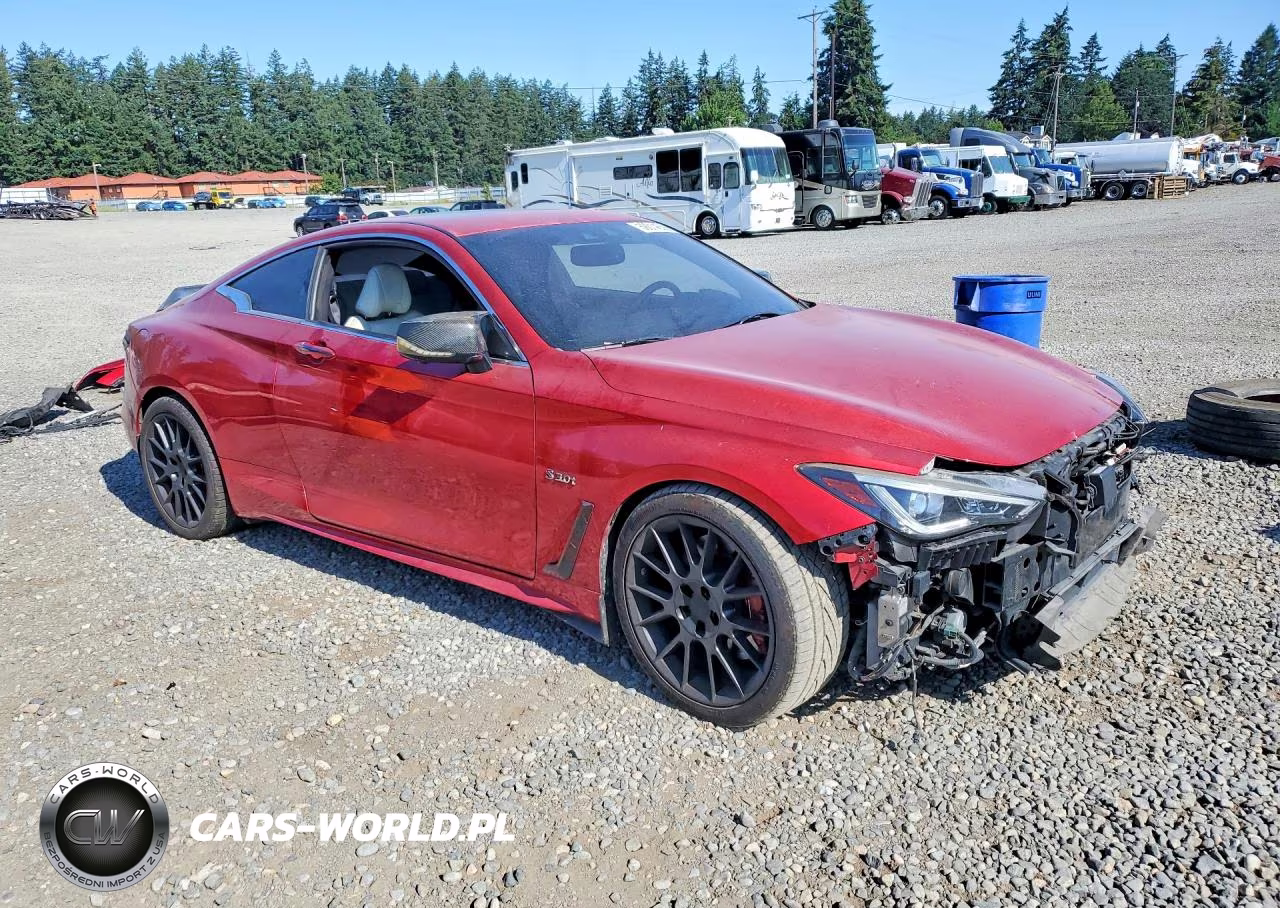 2017 Infiniti Q60 Red Sport 400 VIN:JN1FV7EK2HM610746 - 4