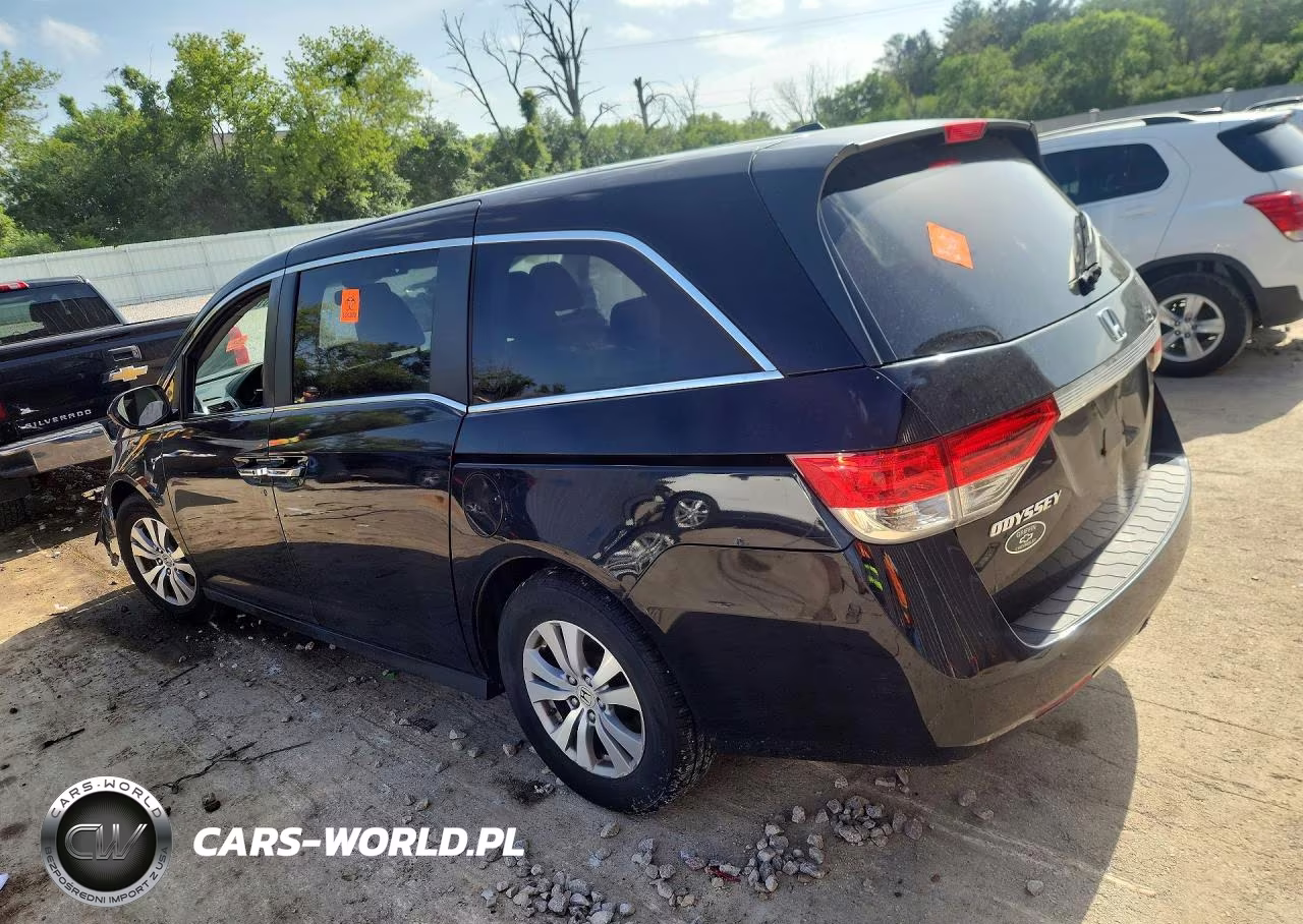 2015 Honda Odyssey Exl VIN:5FNRL5H60FB129614 - 2
