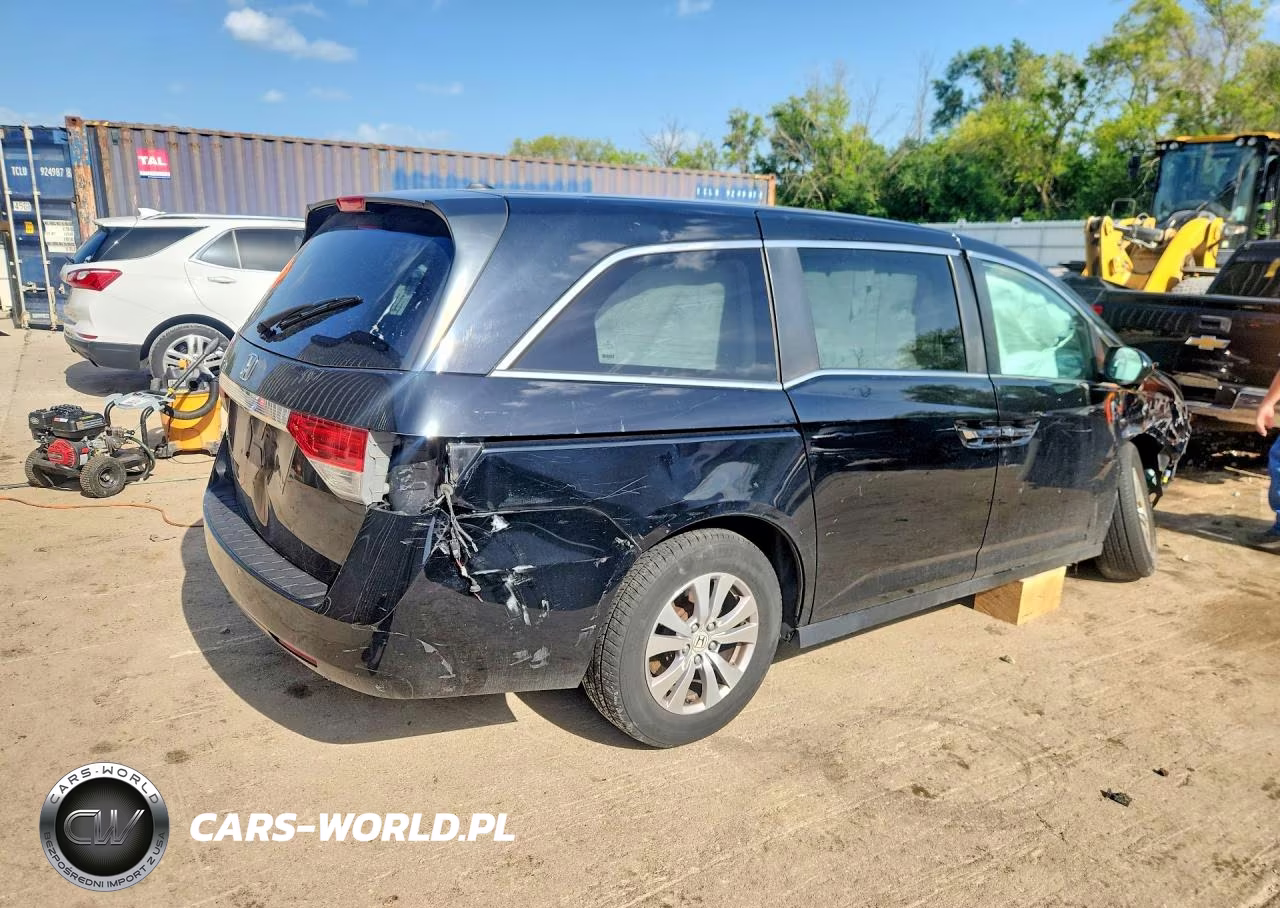 2015 Honda Odyssey Exl VIN:5FNRL5H60FB129614 - 3