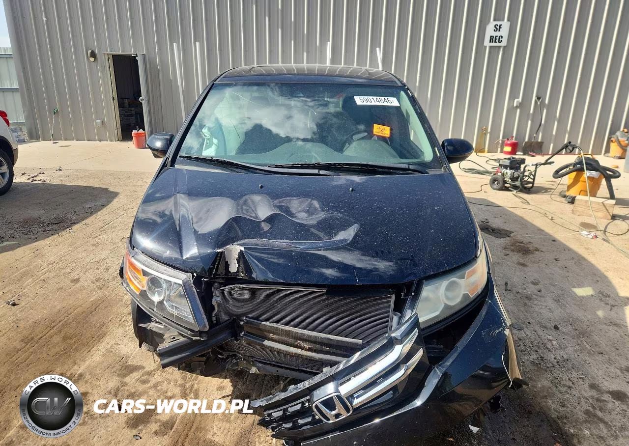 2015 Honda Odyssey Exl VIN:5FNRL5H60FB129614 - 5