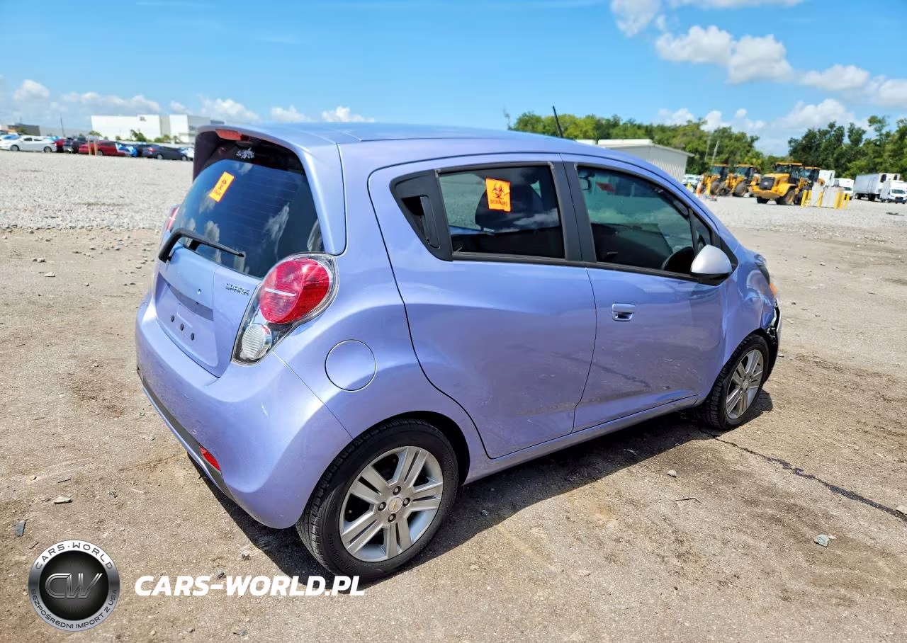 2015 Chevrolet Spark 1Lt VIN:KL8CD6S97FC777405 - 3
