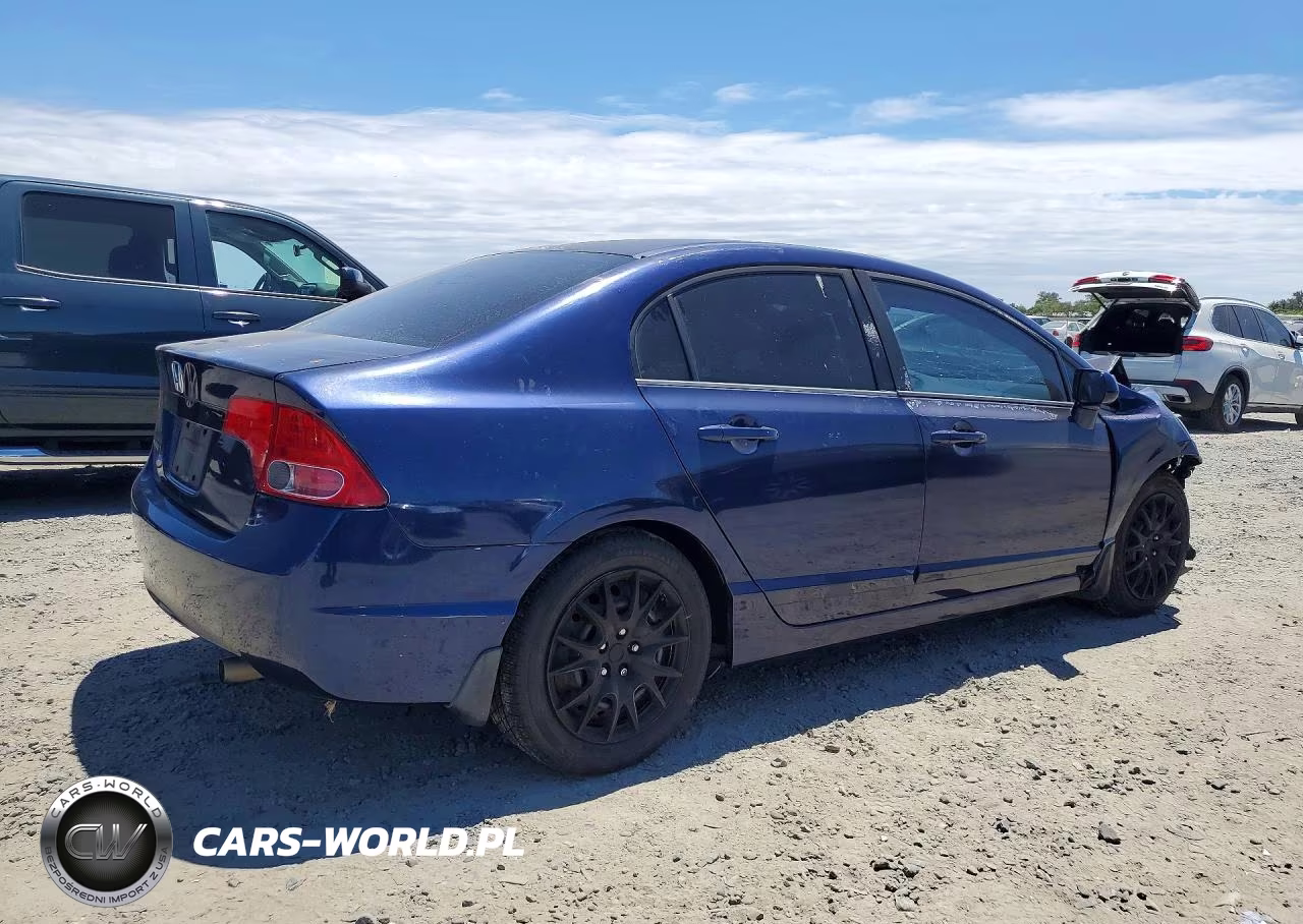 2008 Honda Civic Lx VIN:2HGFA16558H532370 - 3