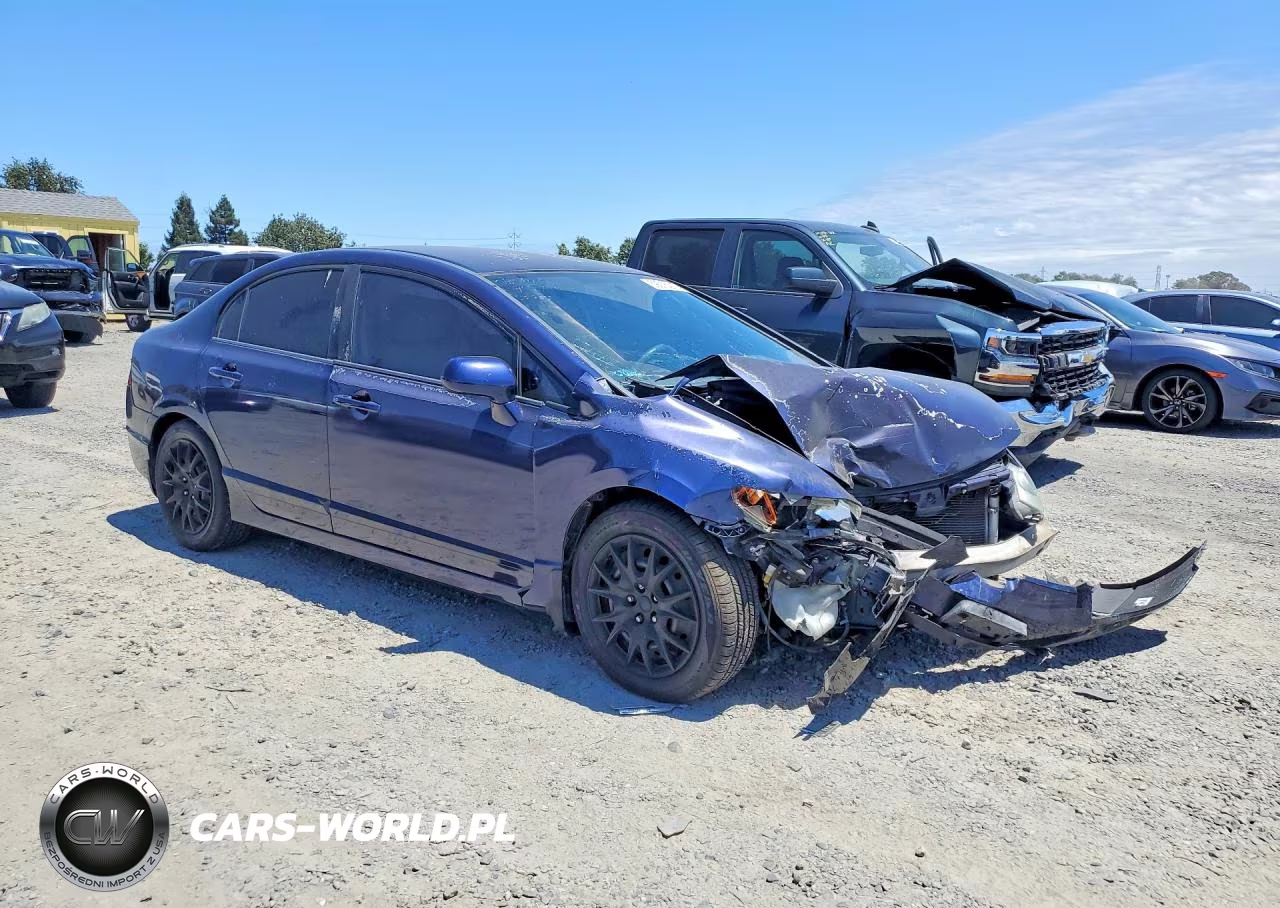 2008 Honda Civic Lx VIN:2HGFA16558H532370 - 4