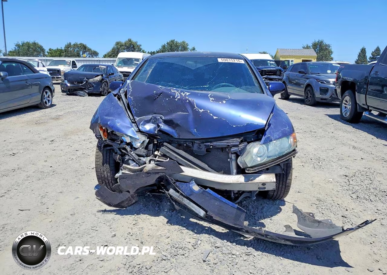 2008 Honda Civic Lx VIN:2HGFA16558H532370 - 5
