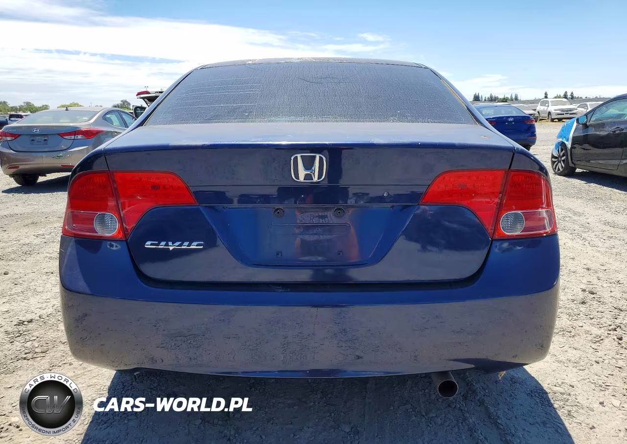 2008 Honda Civic Lx VIN:2HGFA16558H532370 - 6