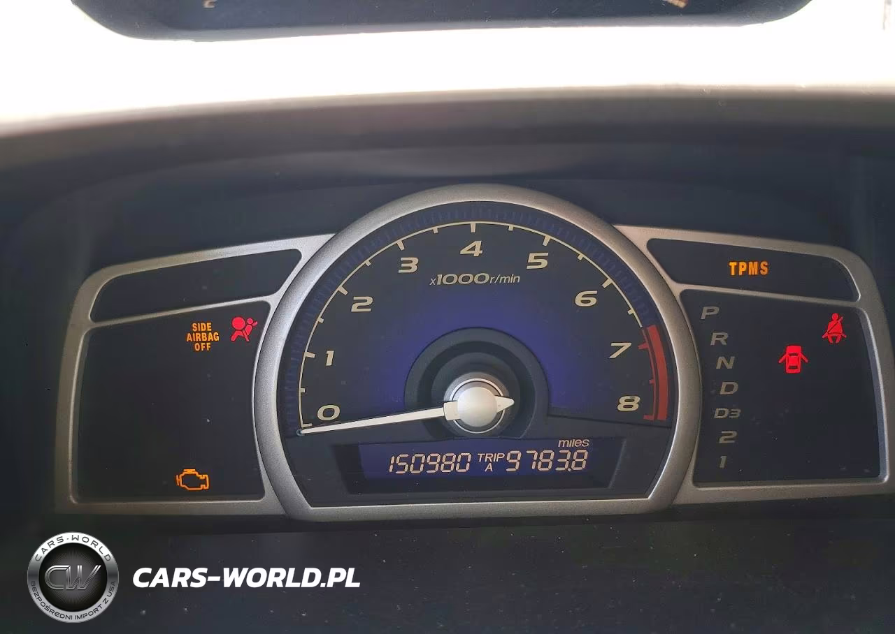2008 Honda Civic Lx VIN:2HGFA16558H532370 - 9