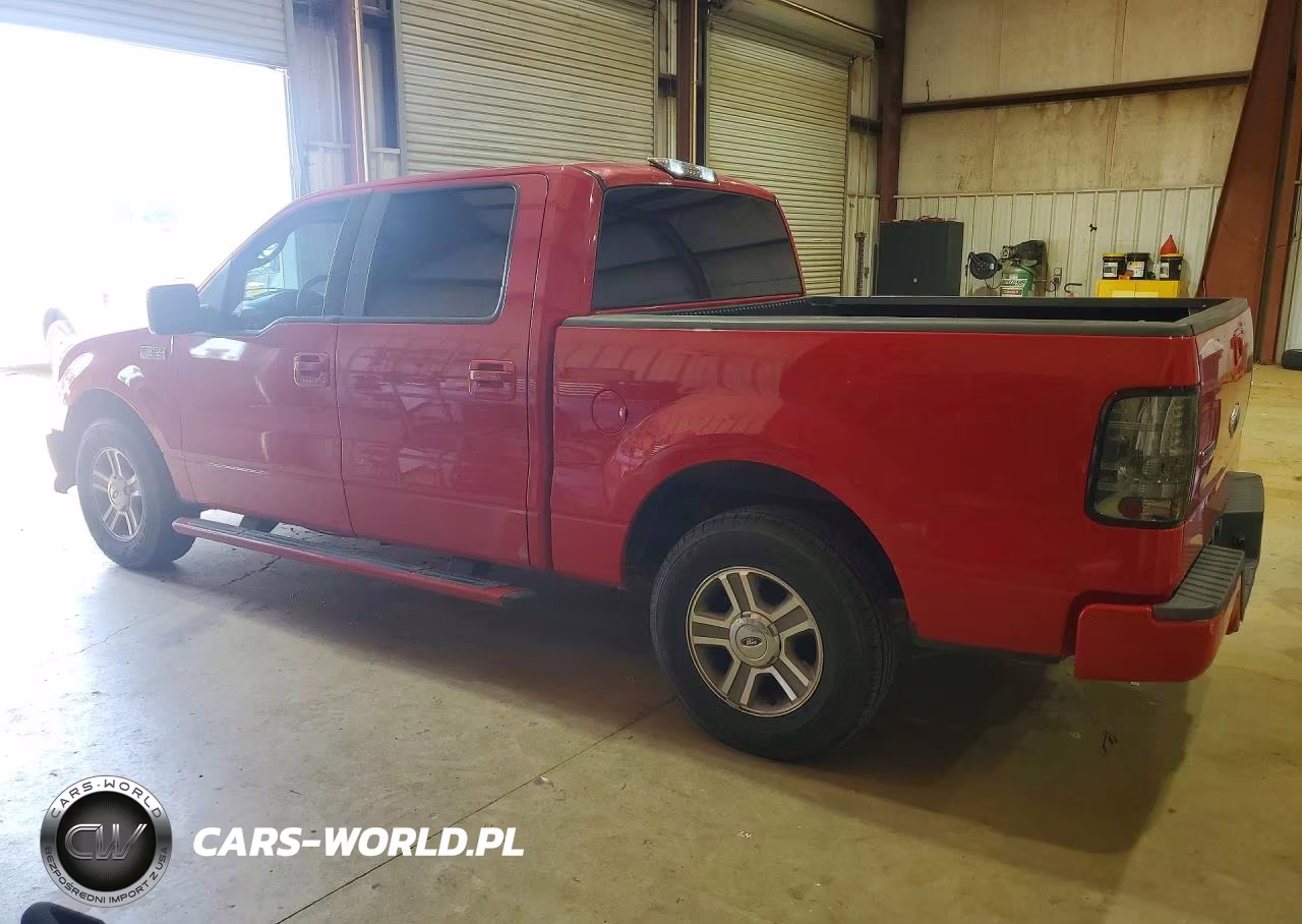 2008 Ford F150 Supercrew VIN:1FTRW12W78KB95818 - 2