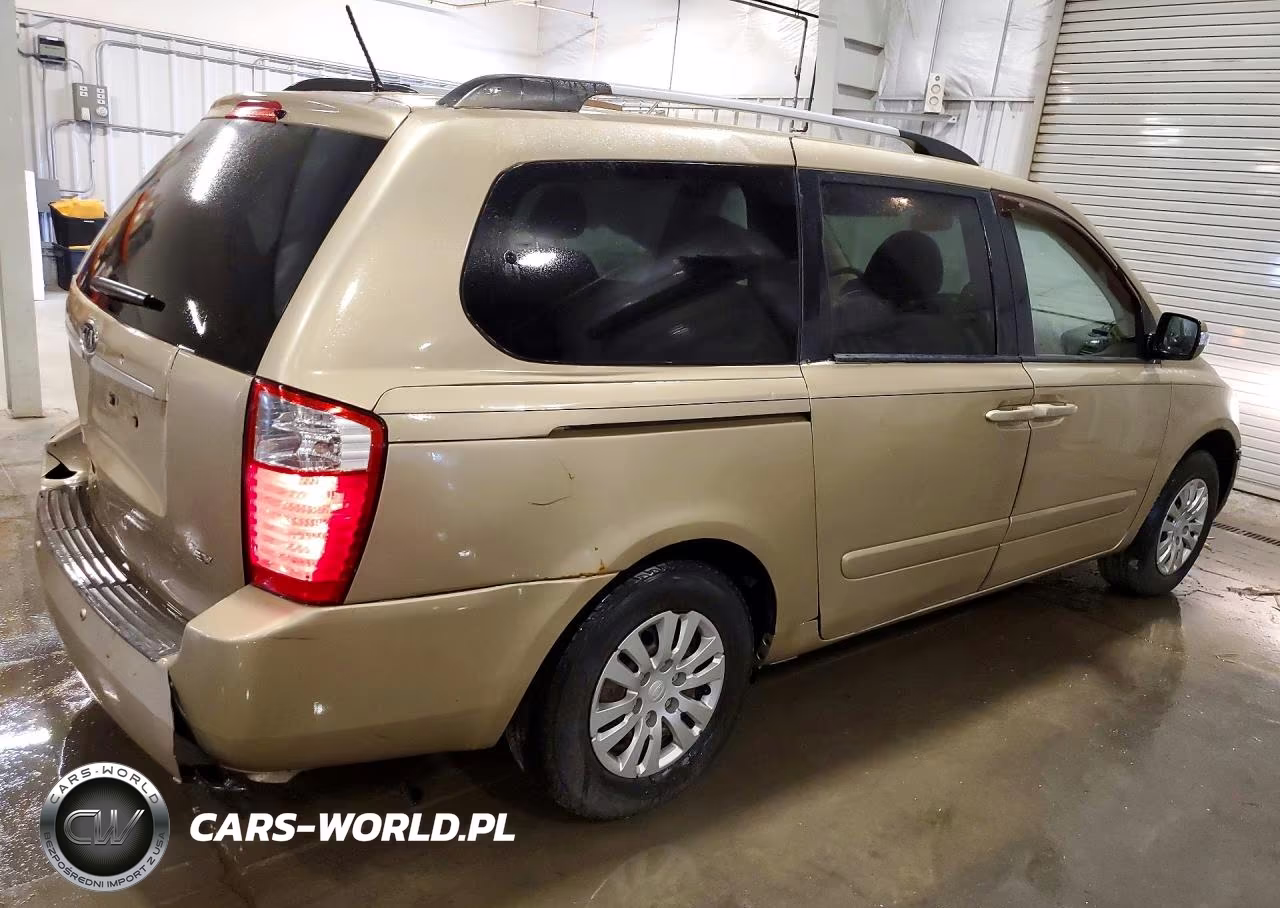 2011 Kia Sedona Lx VIN:KNDMG4C76B6409178 - 3
