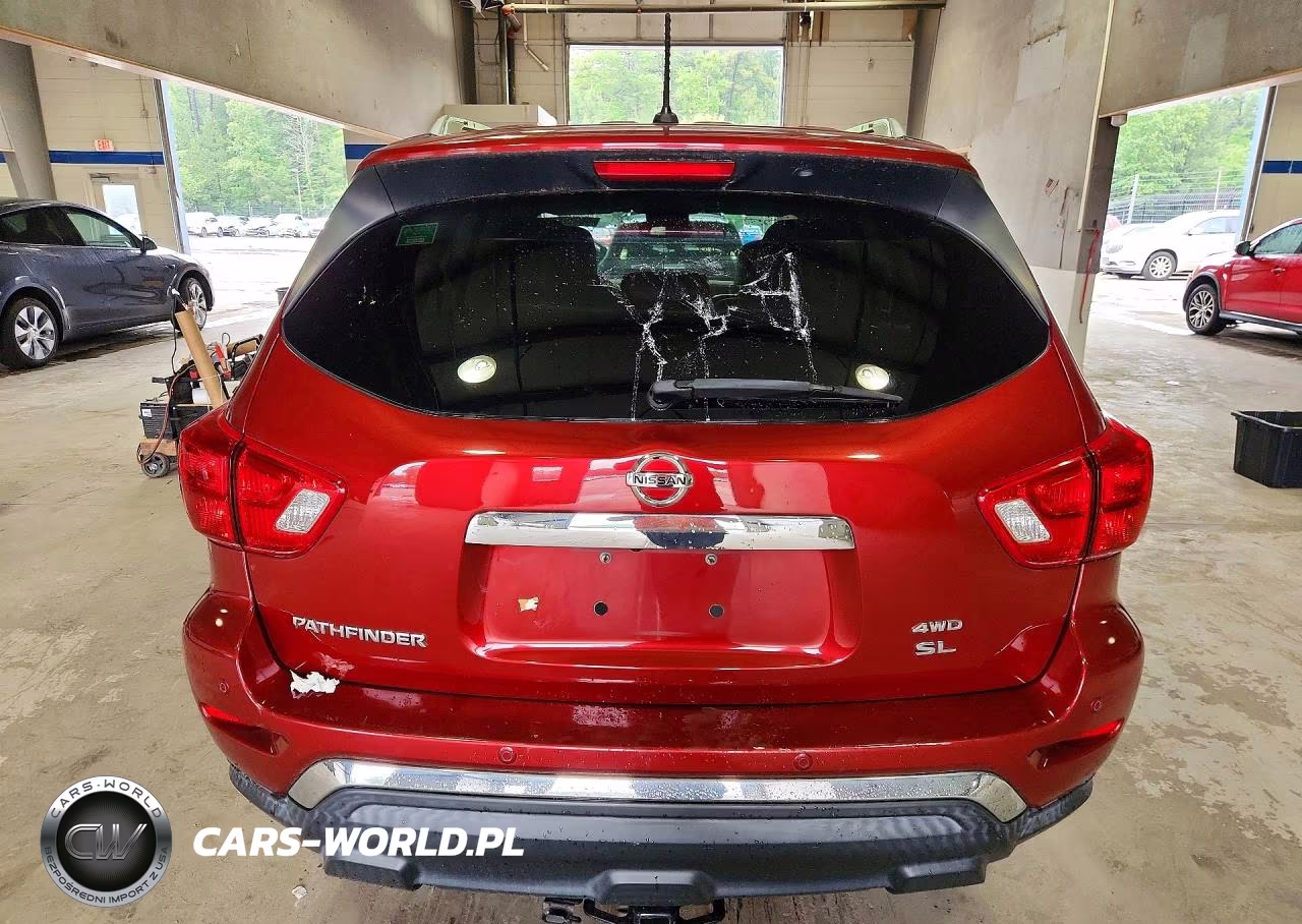 2017 Nissan Pathfinder Sl VIN:5N1DR2MM8HC688528 - 6