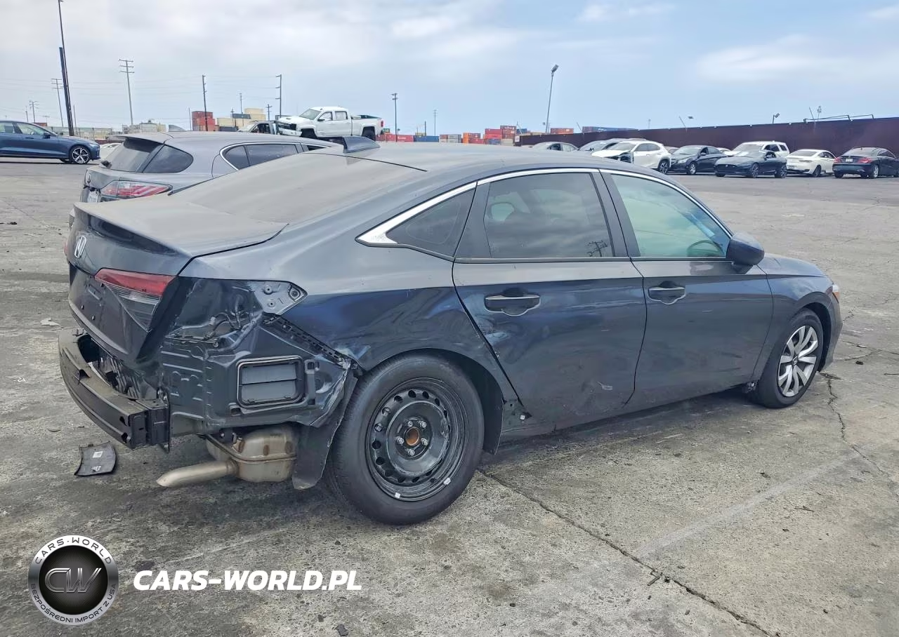 2026 Honda Civic Lx VIN:2HGFE2F21TH525005 - 3
