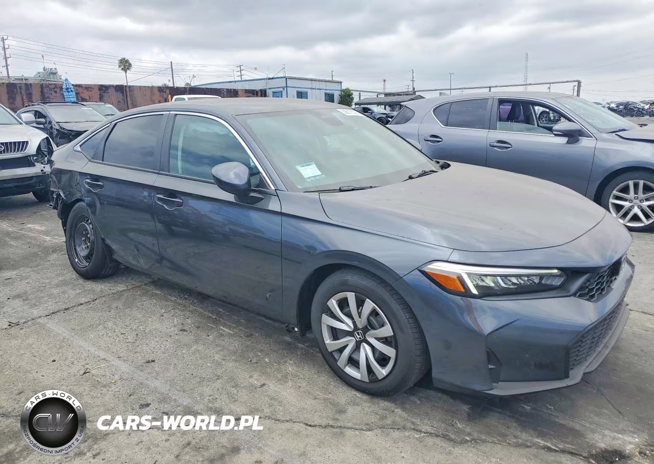2026 Honda Civic Lx VIN:2HGFE2F21TH525005 - 4