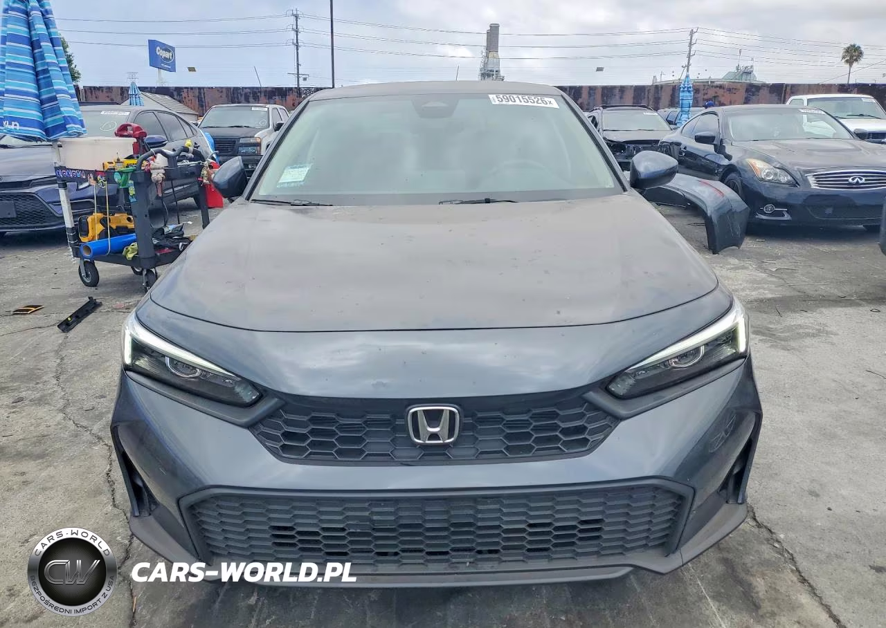2026 Honda Civic Lx VIN:2HGFE2F21TH525005 - 5