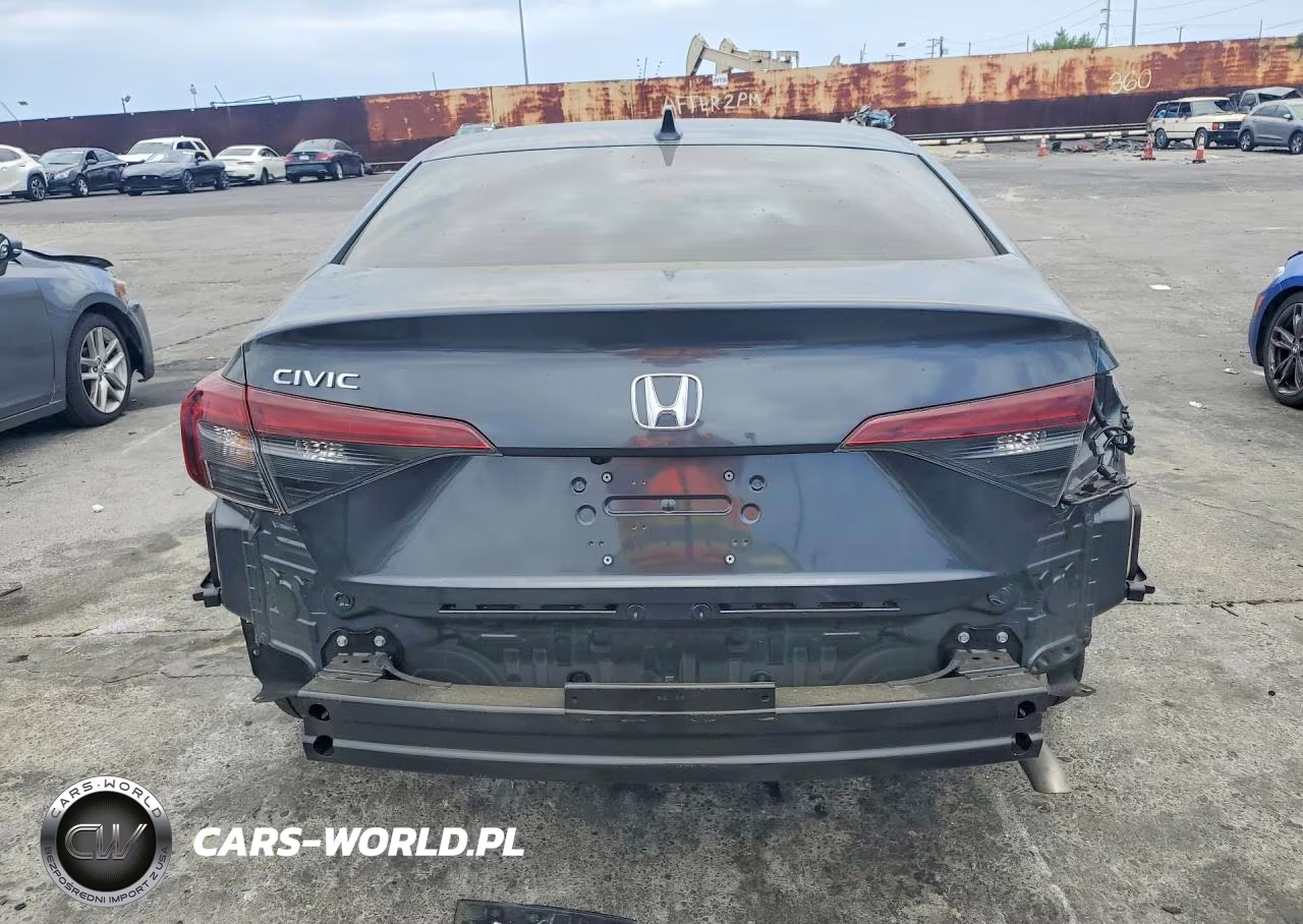 2026 Honda Civic Lx VIN:2HGFE2F21TH525005 - 6