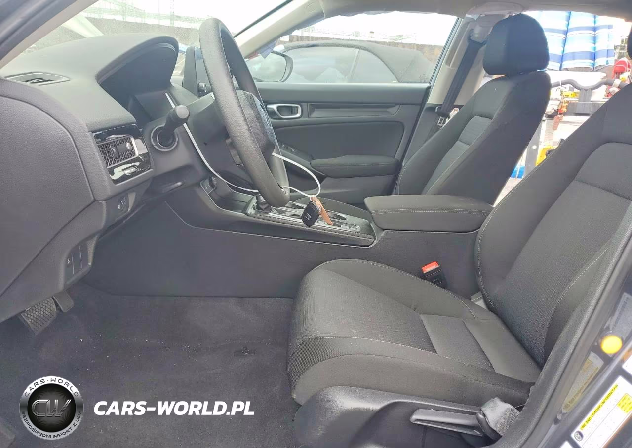 2026 Honda Civic Lx VIN:2HGFE2F21TH525005 - 7