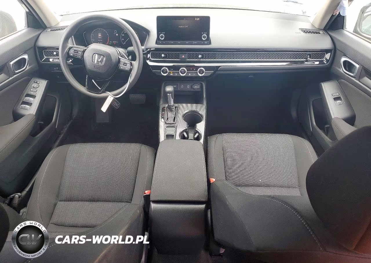 2026 Honda Civic Lx VIN:2HGFE2F21TH525005 - 8