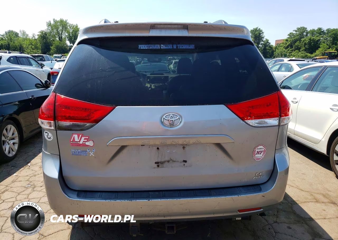 2011 Toyota Sienna Le VIN:5TDJK3DC1BS027681 - 5