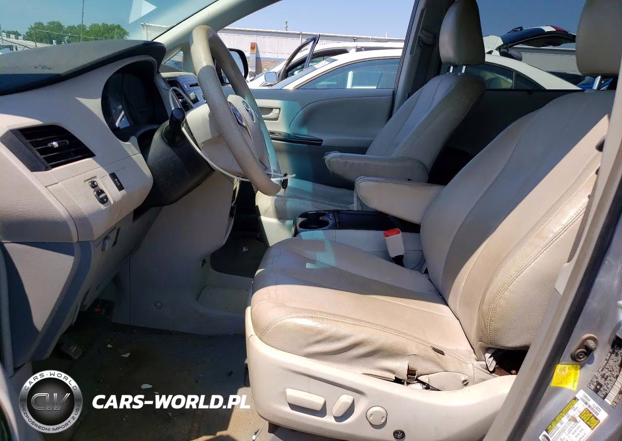 2011 Toyota Sienna Le VIN:5TDJK3DC1BS027681 - 6