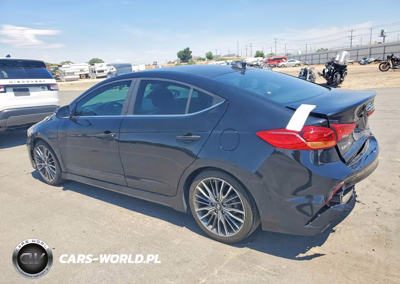 2018 Hyundai Elantra Sport VIN:KMHD04LB5JU451775 - 2