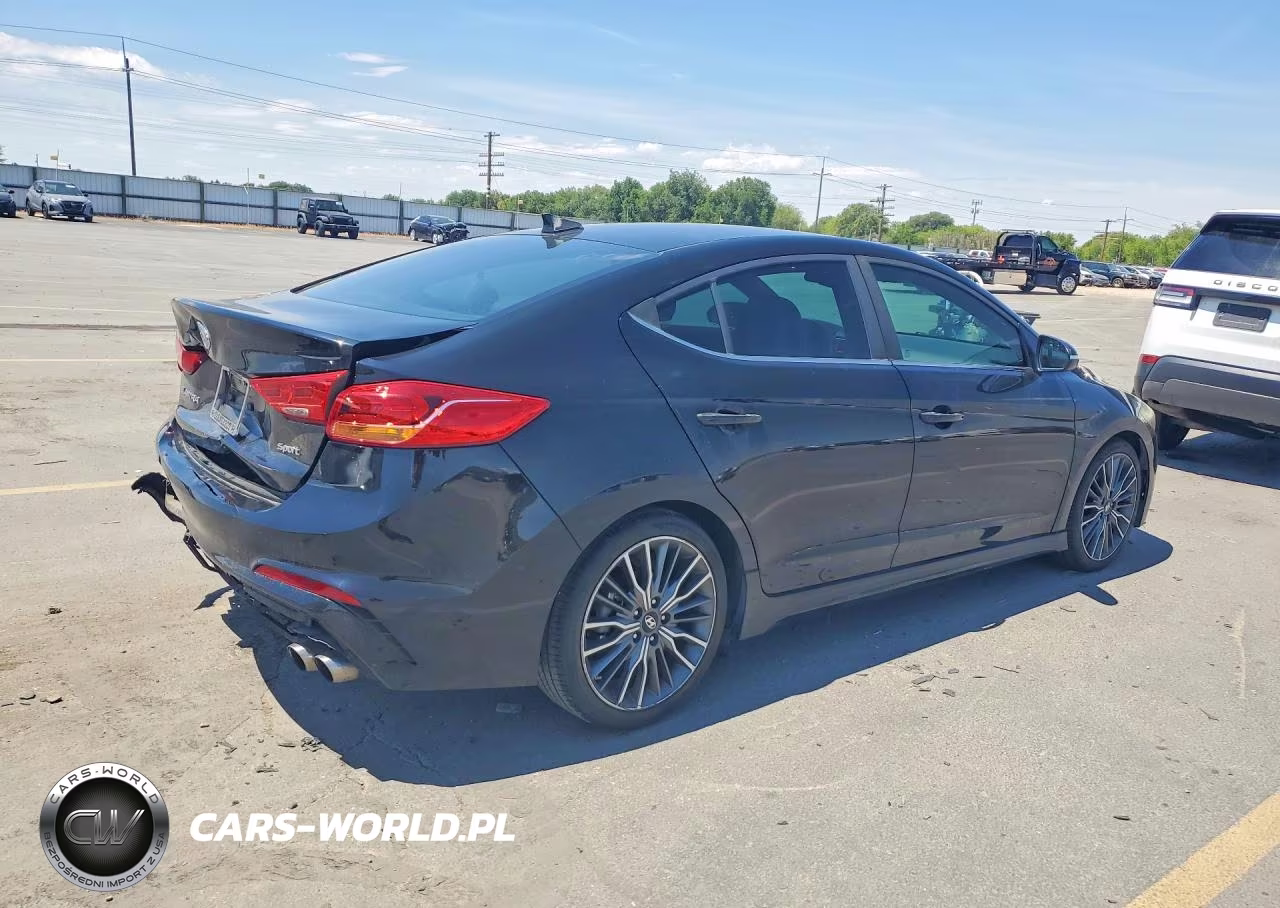 2018 Hyundai Elantra Sport VIN:KMHD04LB5JU451775 - 3