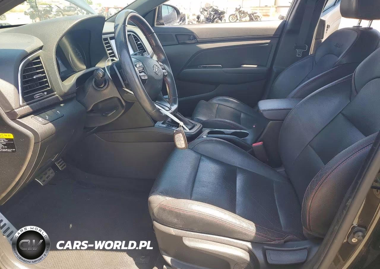 2018 Hyundai Elantra Sport VIN:KMHD04LB5JU451775 - 7
