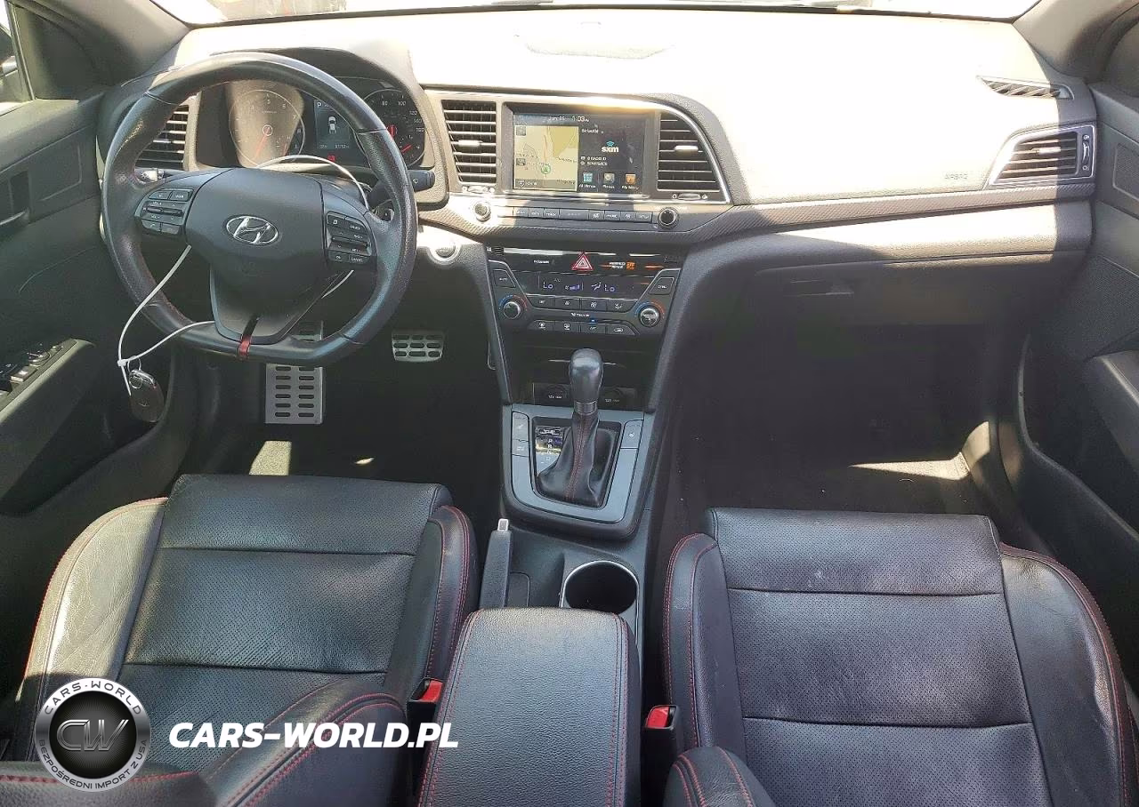 2018 Hyundai Elantra Sport VIN:KMHD04LB5JU451775 - 8