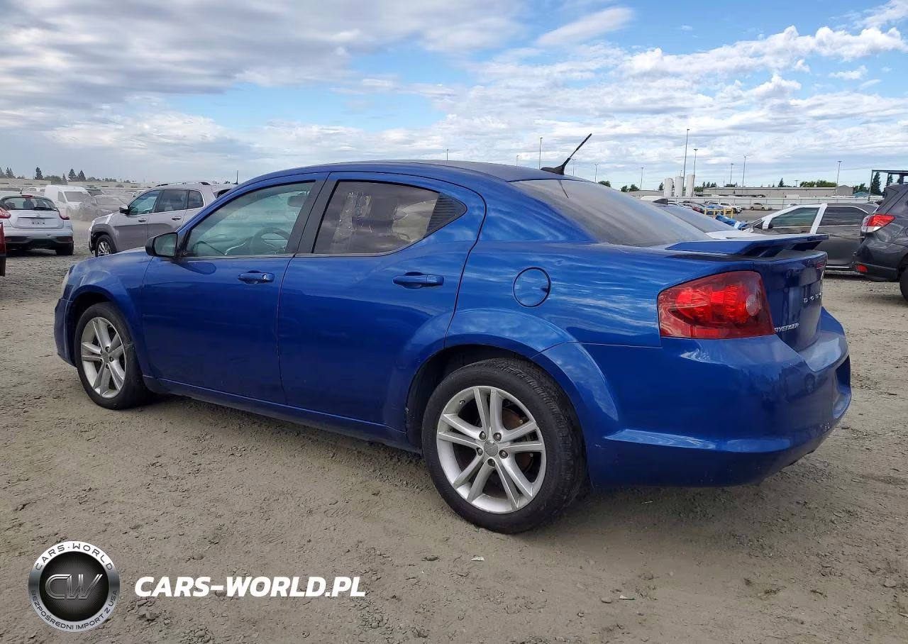 2013 Dodge Avenger Se VIN:1C3CDZAG3DN769106 - 2