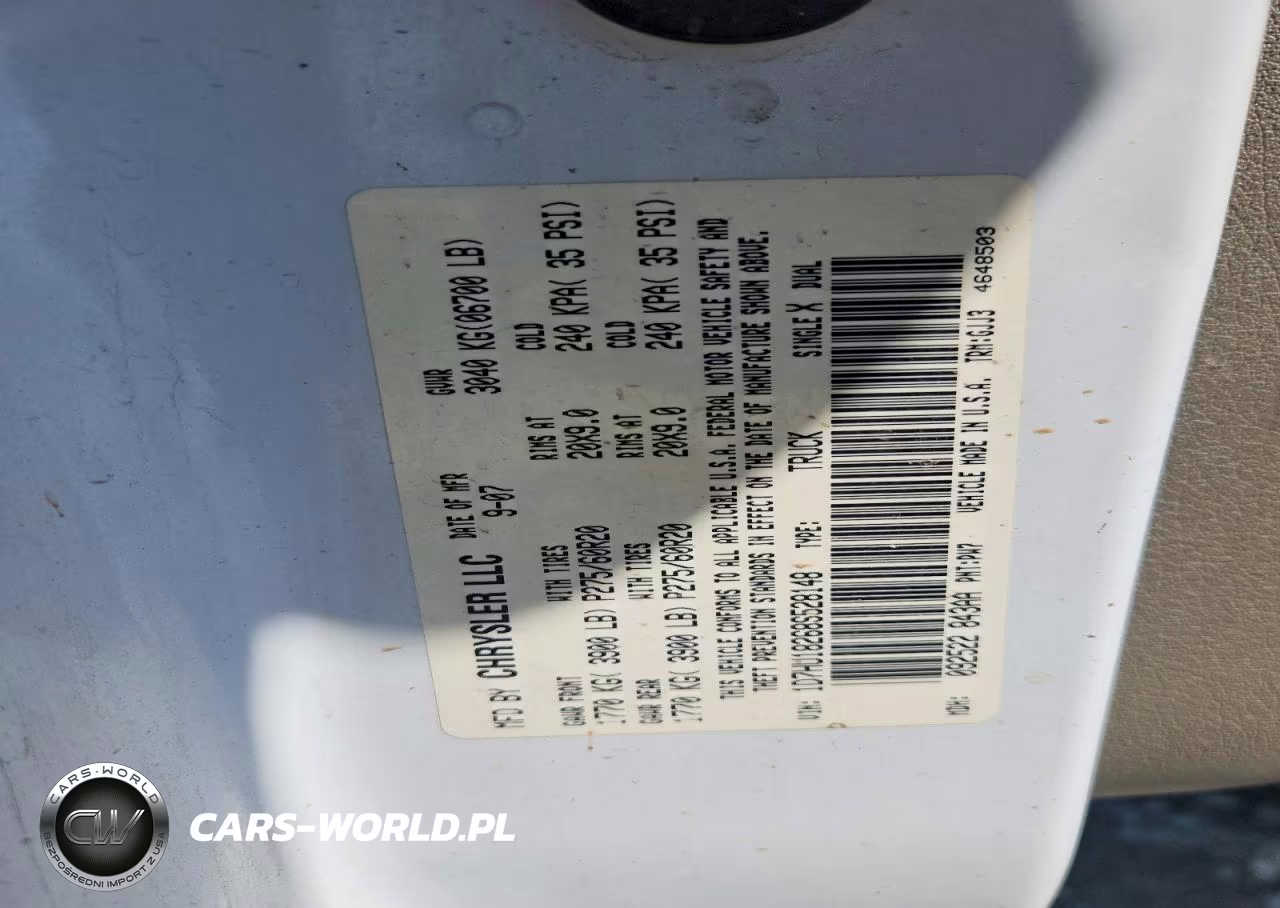 2008 Dodge Ram 1500 St VIN:1D7HU18268S528148 - 12