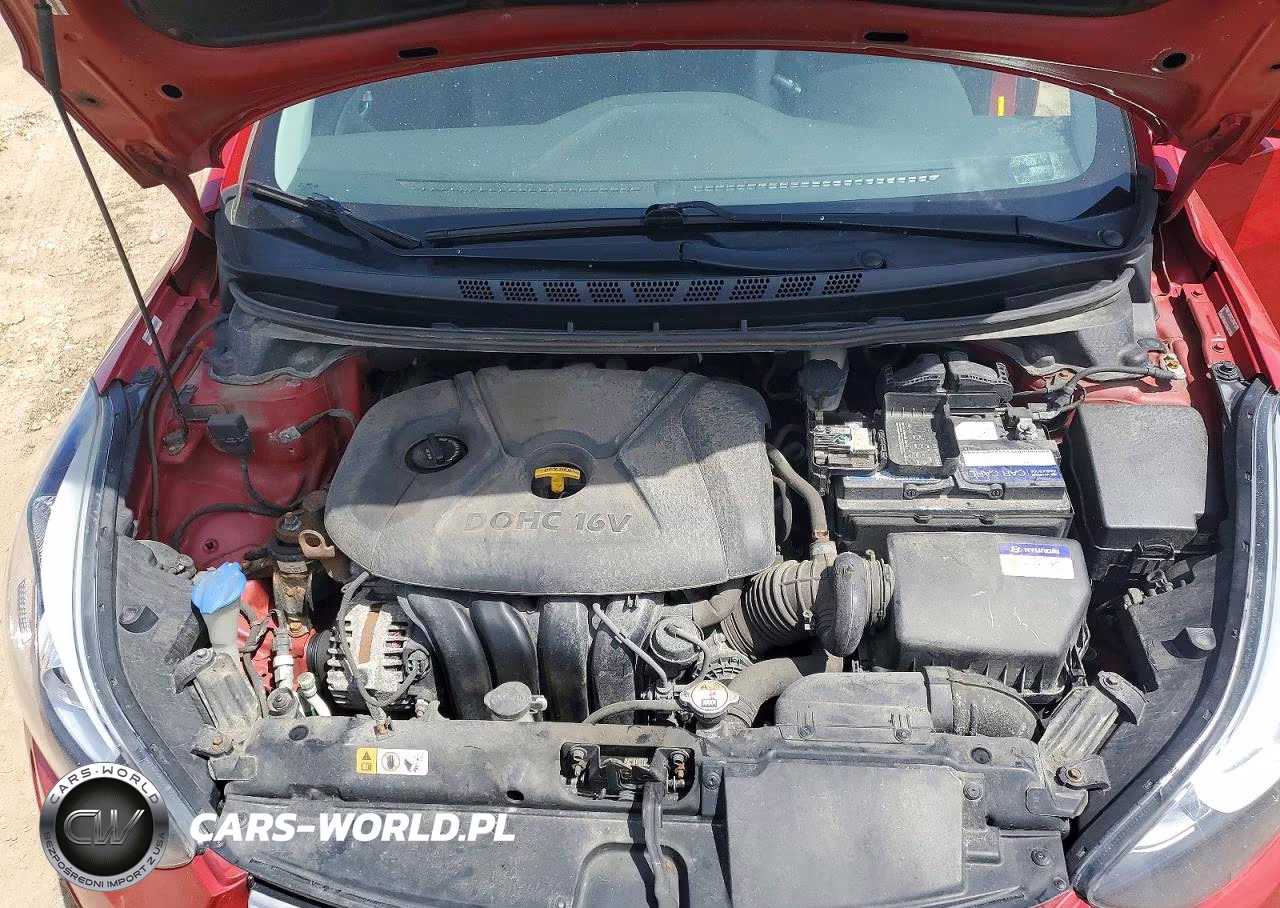 2014 Hyundai Elantra Limited VIN:KMHDH4AE0EU179082 - 11