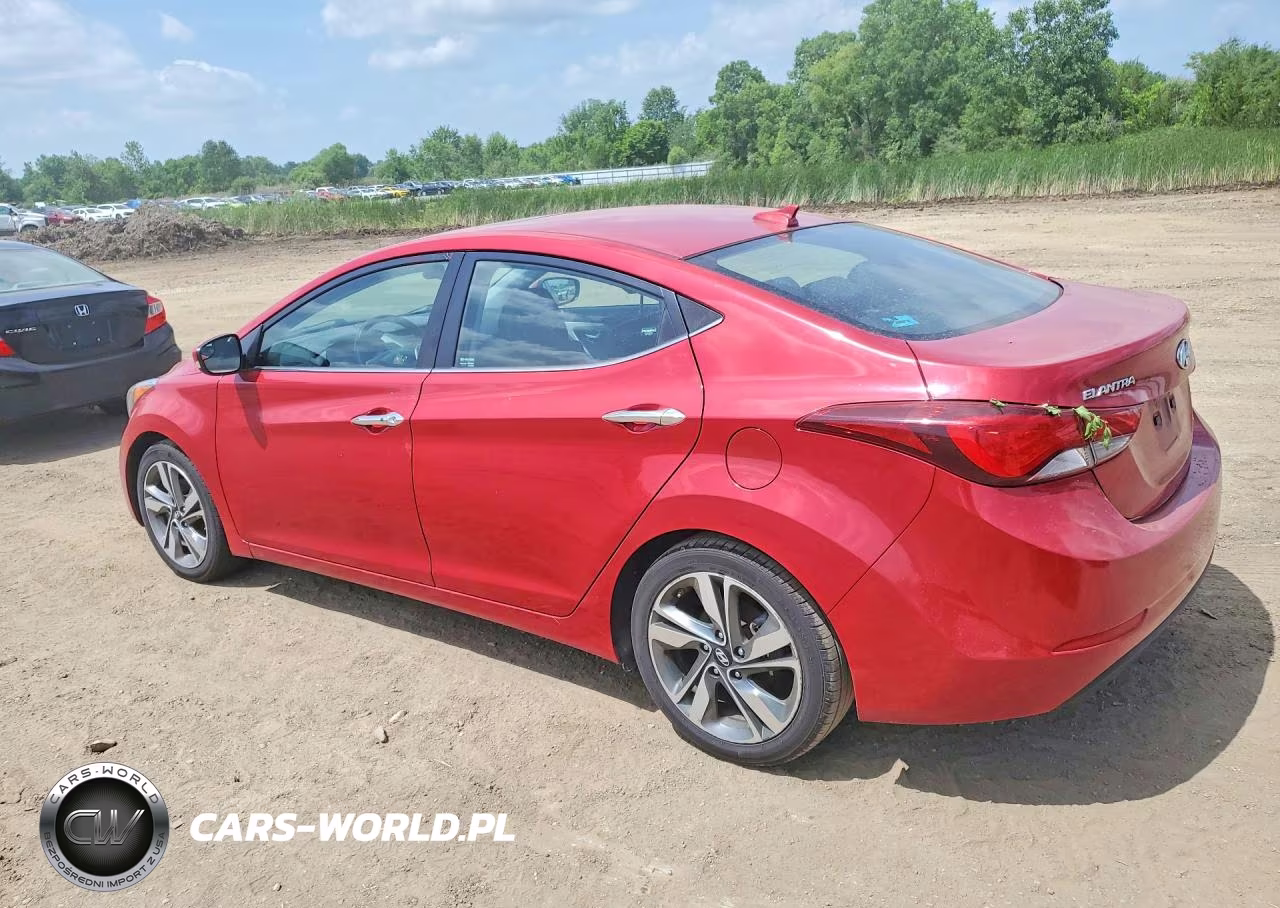 2014 Hyundai Elantra Limited VIN:KMHDH4AE0EU179082 - 2