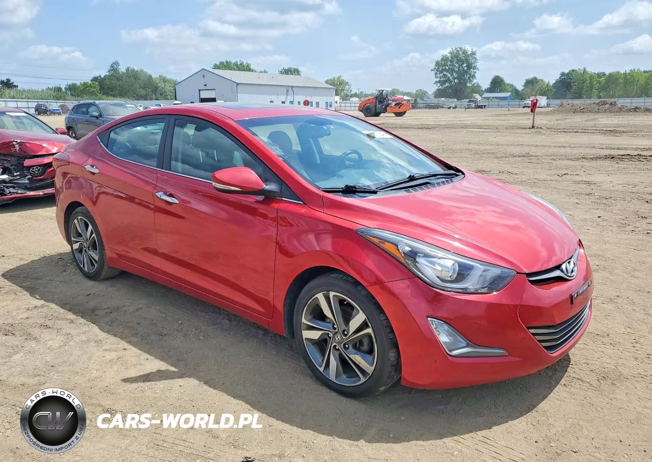 2014 Hyundai Elantra Limited VIN:KMHDH4AE0EU179082 - 4
