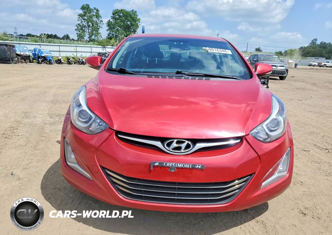2014 Hyundai Elantra Limited VIN:KMHDH4AE0EU179082 - 5