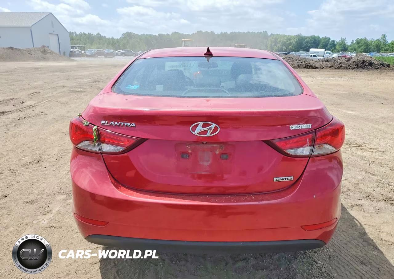 2014 Hyundai Elantra Limited VIN:KMHDH4AE0EU179082 - 6