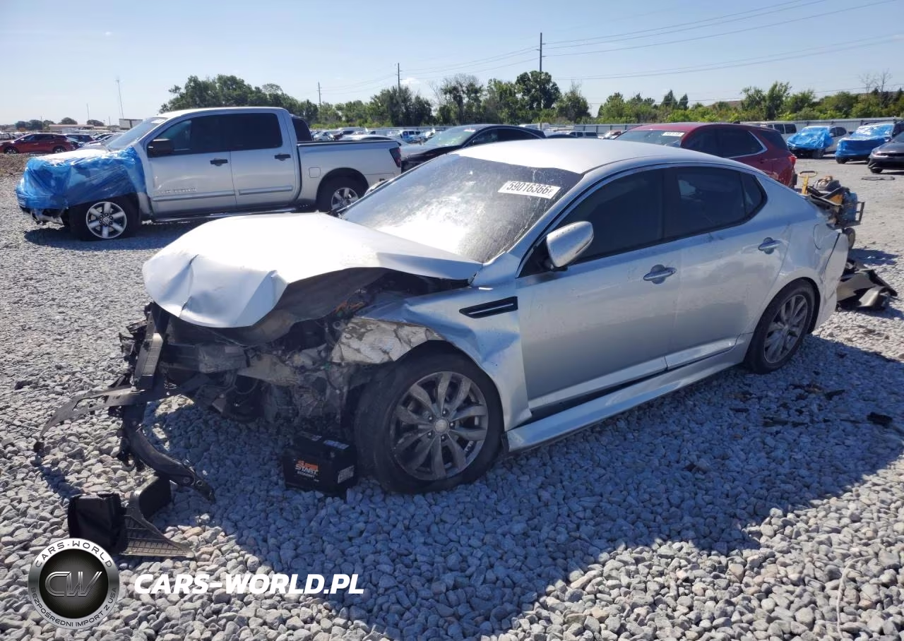 2014 Kia Optima Ex VIN:5XXGN4A75EG300156 - 1