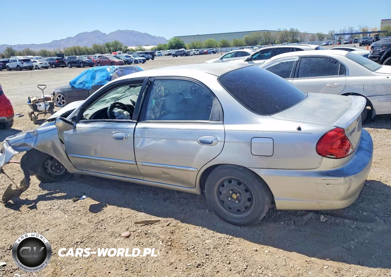 2004 Kia Spectra Base VIN:KNAFB121045314799 - 2