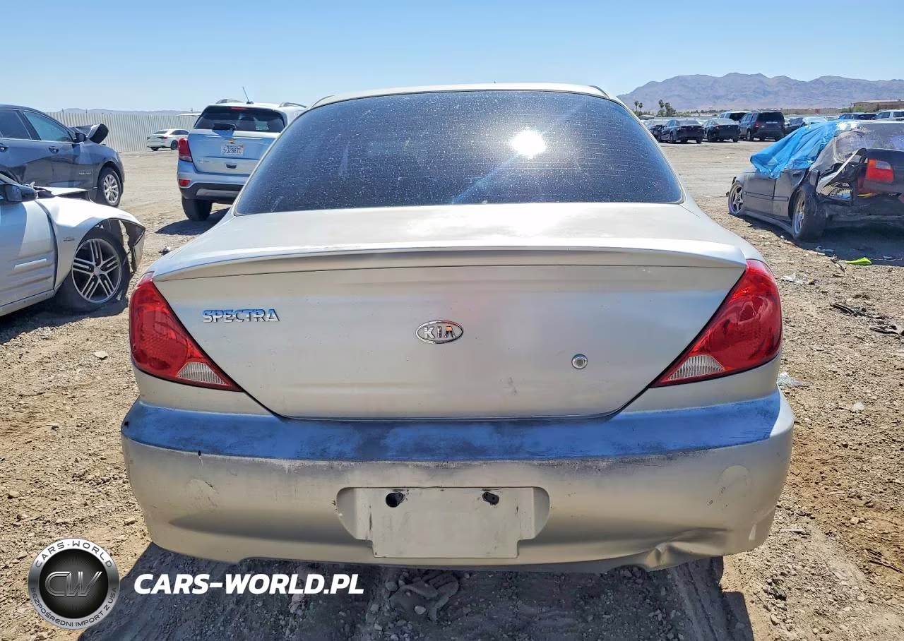 2004 Kia Spectra Base VIN:KNAFB121045314799 - 6