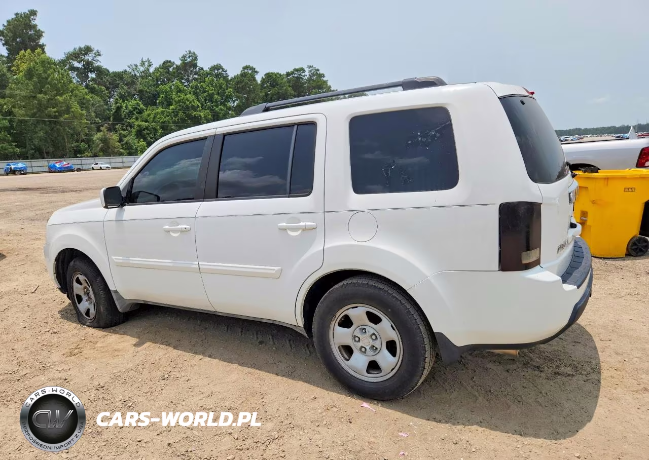 2009 Honda Pilot Exl VIN:5FNYF38599B016019 - 2