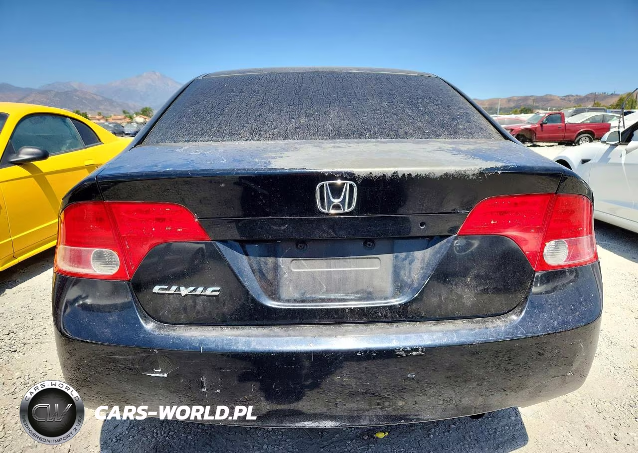 2007 Honda Civic Lx VIN:2HGFA16507H309166 - 6